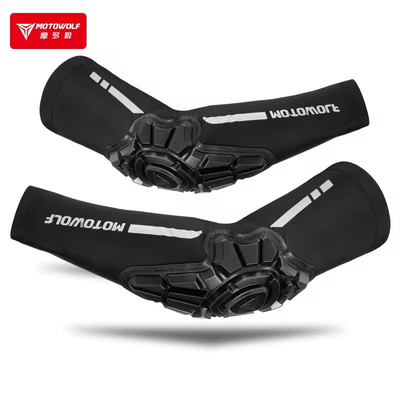 Mountain Biking Elbow Pads - MOTOWOLF защита локтей для мотокросса BMX